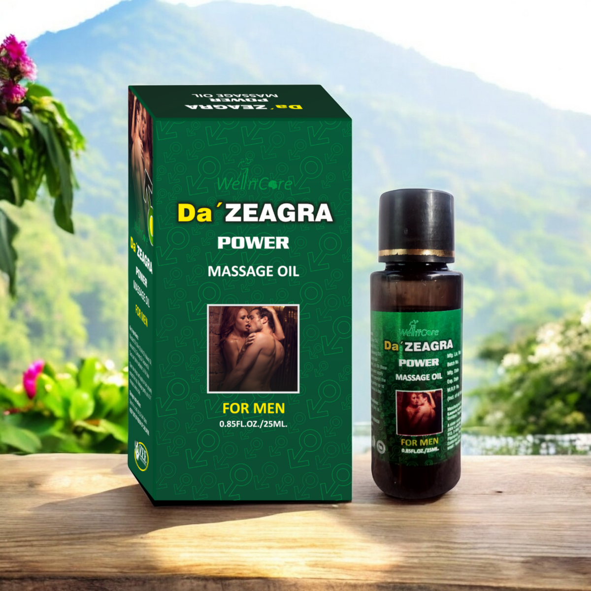 Da Zeagra Power Massage Oil